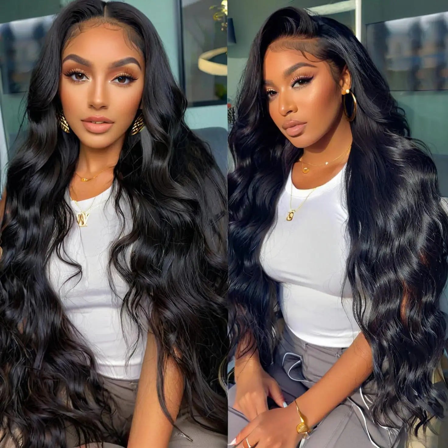 Glamorous Waves Lace Front Wig